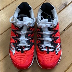 Saucony Orange Triumph ISO 4 Sneakers 7.5